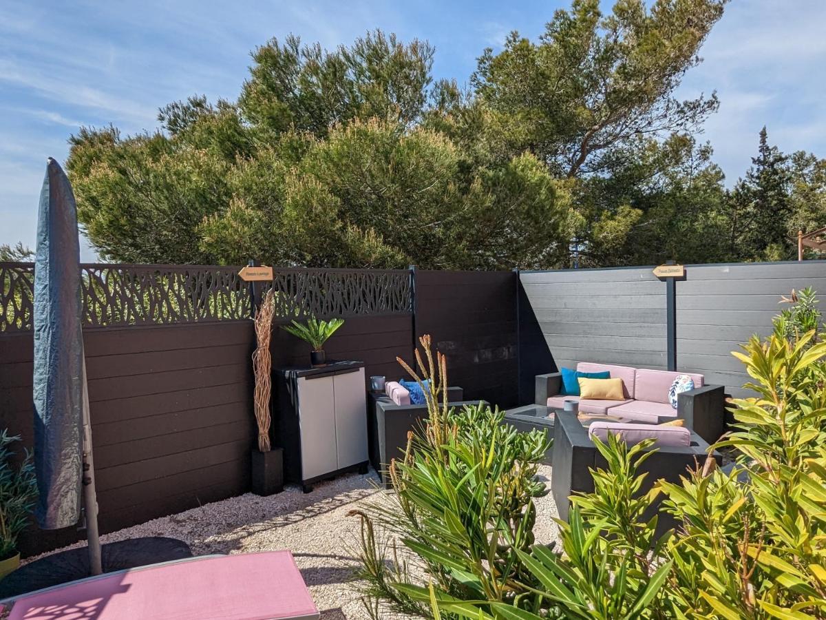 L'Instant Mer - Bord De Mer - Studio Avec Grand Jardin A La Capte Hyères المظهر الخارجي الصورة